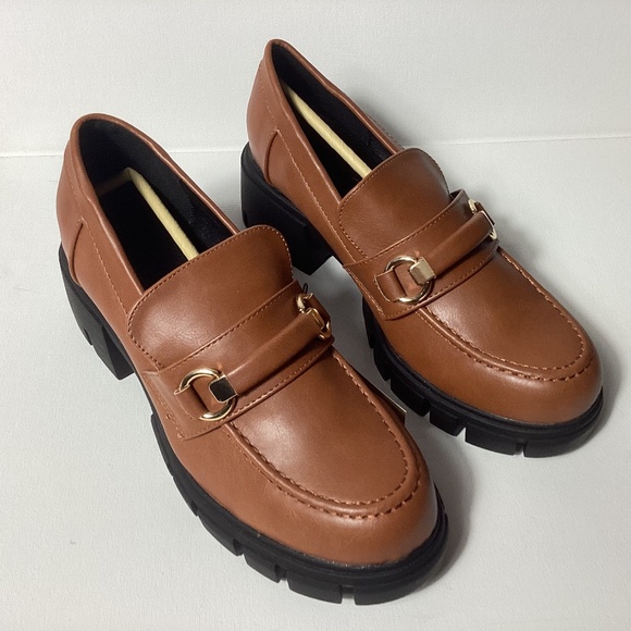 Rag & Bone Tan Loafers NEW US10 - Picture 1 of 6